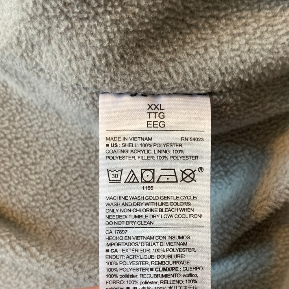 Old Navy women’s XXX grey Puffer Vest - Picture 6 of 11